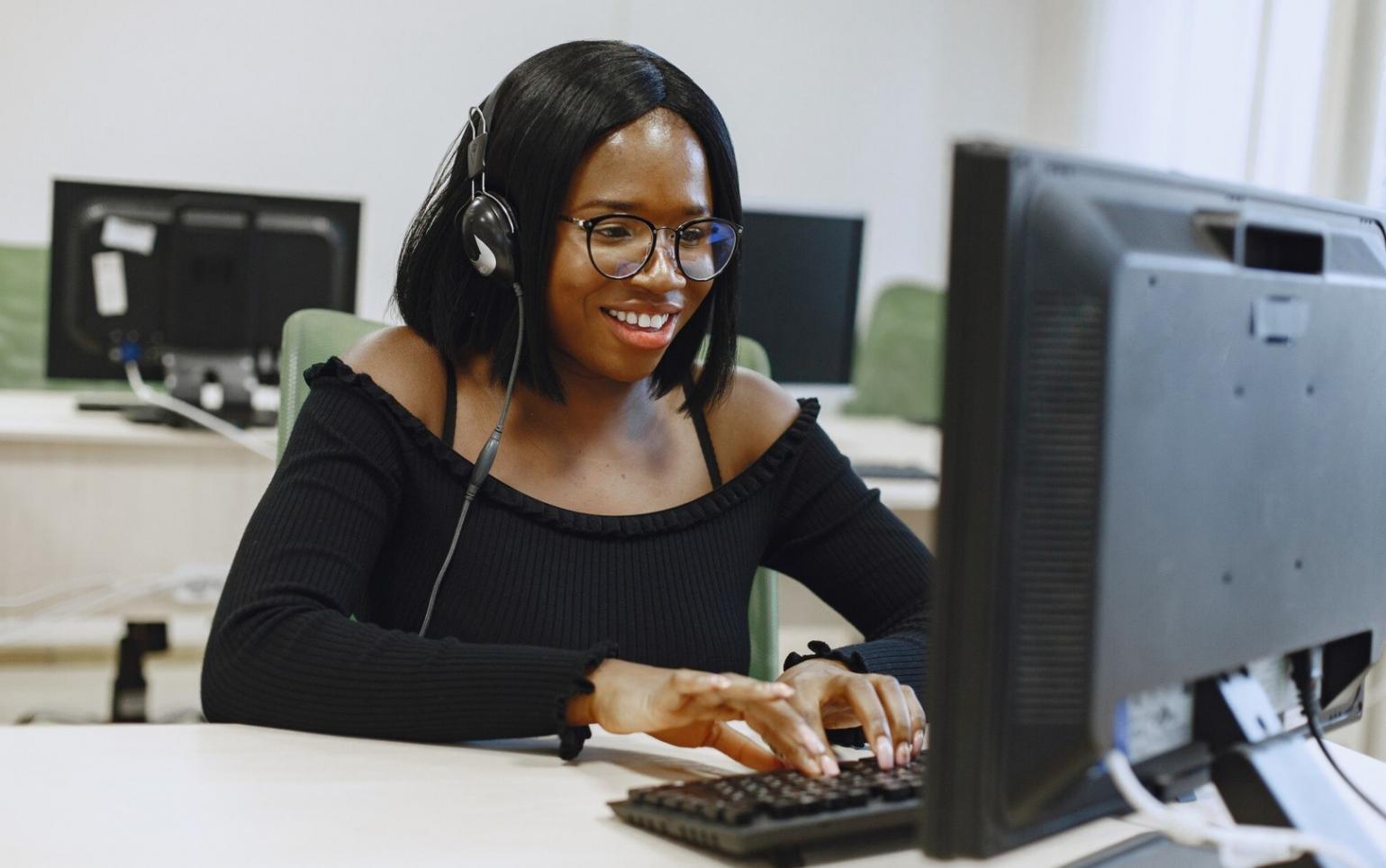 Development team testing mobile app functionality